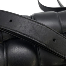 Load image into Gallery viewer, Bottega Veneta Maxi INTRECCIATO Paddet Cassette Shoulder Bag Black591970 Leather