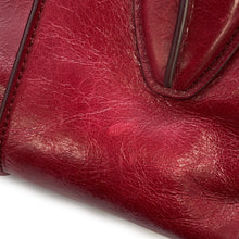 将图像加载到图库查看器中,TOD’S D-Styling 2-Way Handbag Red Leather