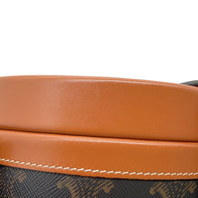 Load image into Gallery viewer, CELINE Triomphe Tambour Shoulder Bag Tan195192 PVC Leather Size Medium
