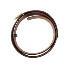Load image into Gallery viewer, BURBERRY TB Logo Belt Size S Black8046538 Leather