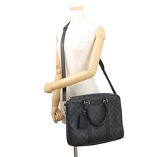 Load image into Gallery viewer, LOUIS VUITTON Port Documan Voyajaj NoirN40445 Damier Graphite