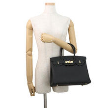 Load image into Gallery viewer, HERMES Birkin Black Togo Leather Size 30