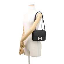 Load image into Gallery viewer, HERMES Constance3 Miroir Black Epsom Size Mini