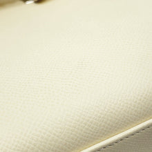 将图像加载到图库查看器中,HERMES Kelly Sellier tricolor Nata / Jaune Poussin / Sesame Epsom Size 25