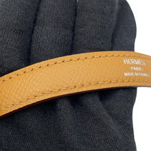 将图像加载到图库查看器中,HERMES Kelly Sellier tricolor Nata / Jaune Poussin / Sesame Epsom Size 25