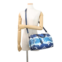 将图像加载到图库查看器中,LOUIS VUITTON Keepall Bandouliere BlueM45146 LV Escale Size 30