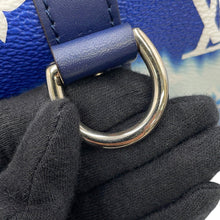 将图像加载到图库查看器中,LOUIS VUITTON Keepall Bandouliere BlueM45146 LV Escale Size 30