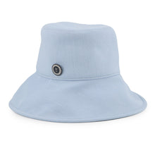 Load image into Gallery viewer, HERMES Hat Frog Size 57 Light Blue Hemp60% Cotton38% Polyurethane2%