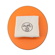 Load image into Gallery viewer, HERMES Hat Frog Size 57 Light Blue Hemp60% Cotton38% Polyurethane2%