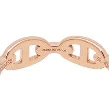 Load image into Gallery viewer, HERMES Chaine d'Ancre Anchene Ring Size PM/58/#18 18K Pink Gold