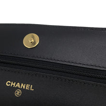 Load image into Gallery viewer, CHANEL Matelasse Chain wallet BlackAP0250 Lambskin
