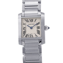 将图像加载到图库查看器中,CARTIER Tank Française H25mm×W20mm Stainless Steel Silver DialW51008Q3