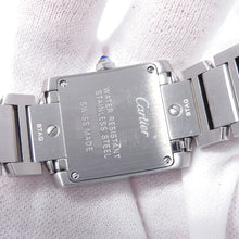 Load image into Gallery viewer, CARTIER Tank Française H25mm×W20mm Stainless Steel Silver DialW51008Q3