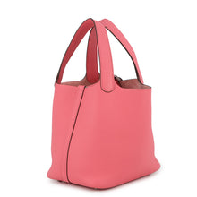 Load image into Gallery viewer, HERMES Picotin Lock Rose Azalee Taurillon Clemence Size PM
