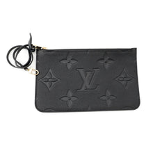 将图像加载到图库查看器中,LOUIS VUITTON Neverfull NoirM45685 Monogram Empreinte Leather Size MM