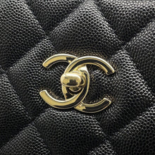 Load image into Gallery viewer, CHANEL Matelasse ChainTote Bag BlackA91046 Caviar Leather Size Large