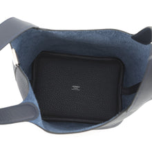 Load image into Gallery viewer, HERMES Picotin Lock Blue Nuit Taurillon Clemence Size PM