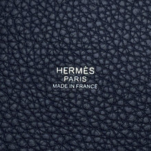 Load image into Gallery viewer, HERMES Picotin Lock Blue Nuit Taurillon Clemence Size PM