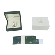Load image into Gallery viewer, ROLEX Datejust W26mm Stainless Steel K18PG White Shell Dial179171NR