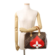 将图像加载到图库查看器中,LOUIS VUITTON Speedy Bandouliere BrownM57451 Monogram / GameOn Size 30