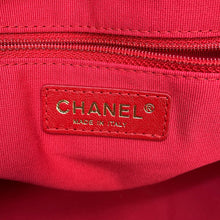 Load image into Gallery viewer, CHANEL maxi bowling bag Black Shiny Calf Leather