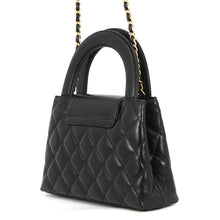 Load image into Gallery viewer, CHANEL Matelasse Mini Shopping Bag BlackAS4416 Shiny Calf Leather
