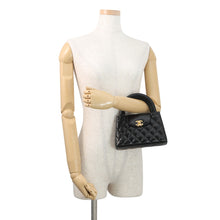 将图像加载到图库查看器中,CHANEL Matelasse Mini Shopping Bag BlackAS4416 Shiny Calf Leather