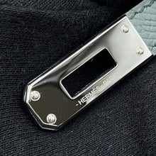 Load image into Gallery viewer, HERMES Kelly Sellier tricolor Vert Mangrove/Vert Almond/Black Epsom Size 25