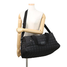 Load image into Gallery viewer, SAINT LAURENT PARIS Nux Duffle Bag Quilted Black594400FACFK1000 Nylon