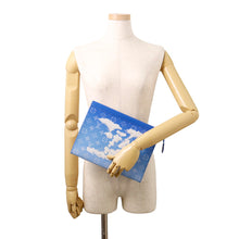 将图像加载到图库查看器中,LOUIS VUITTON Pochette Voyage Blue/WhiteM45480 Monogram Clouds