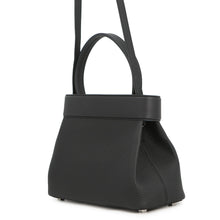 Load image into Gallery viewer, HERMES Medor 2WAY Handbag Black Togo Leather Swift Leather Size 27