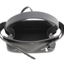 Load image into Gallery viewer, HERMES Medor 2WAY Handbag Black Togo Leather Swift Leather Size 27