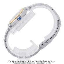 Load image into Gallery viewer, CARTIER Santos Octagon SM W25mm Stainless Steel K18YG Ivory DialW2001683
