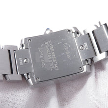Load image into Gallery viewer, CARTIER Tank Francaise SM H25mm×W20mm Stainless Steel Ivory DialW51008Q3
