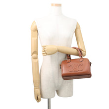 Load image into Gallery viewer, CELINE Small Boston Tan113773DU3.04LU Smooth Calf Leather Size Small