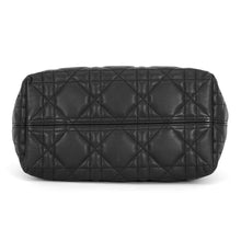 Load image into Gallery viewer, Dior TouJules Macrocannage Handbag BlackM2822OSNW_M900 Calf Leather Size Small
