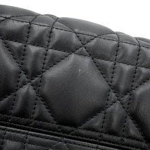 Load image into Gallery viewer, Dior TouJules Macrocannage Handbag BlackM2822OSNW_M900 Calf Leather Size Small