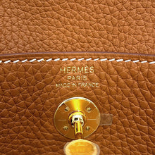Load image into Gallery viewer, HERMES Lindy Gold Taurillon Clemence Size Mini