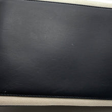 将图像加载到图库查看器中,BALENCIAGA Navy Kabas Black/White339933 Canvas Leather