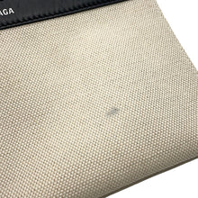 将图像加载到图库查看器中,BALENCIAGA Navy Kabas Black/White339933 Canvas Leather