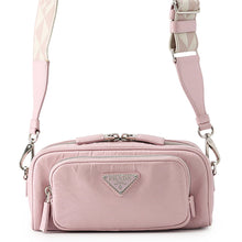 Load image into Gallery viewer, PRADA Nappa Antique Shoulder Bag Pink1BH198 Leather