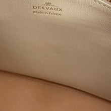 将图像加载到图库查看器中,Delvaux Tempête Crush Illusion 2-way Bag White/BeigeAA0636BSG0AEBDO Calf Leather JacquardCanvas Size PM