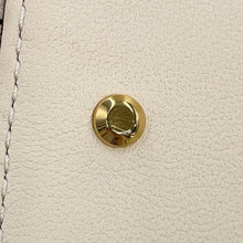 将图像加载到图库查看器中,Delvaux Tempête Crush Illusion 2-way Bag White/BeigeAA0636BSG0AEBDO Calf Leather JacquardCanvas Size PM