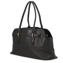 Load image into Gallery viewer, MIUMIU Avant Tulle Tote Bag Black5BG310 Leather Size Large
