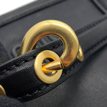 Load image into Gallery viewer, MIUMIU Avant Tulle Tote Bag Black5BG310 Leather Size Large