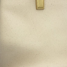 Load image into Gallery viewer, CELINE Horizontal Cabas Tote Bag Gold/Ivory192162 Leather Canvas