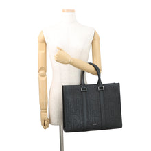 Load image into Gallery viewer, Dior East-West Tote Bag Black1ESSH242LLG_H00N Calf Leather Size Medium