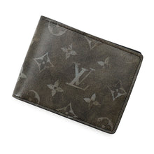 将图像加载到图库查看器中,LOUIS VUITTON Portefeuille Slender Noir/GrayM11708 Brushed・Monogram