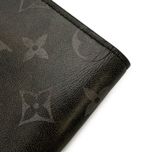 将图像加载到图库查看器中,LOUIS VUITTON Portefeuille Slender Noir/GrayM11708 Brushed・Monogram