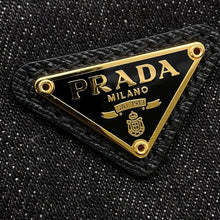 Load image into Gallery viewer, PRADA Logo Pouch Black1N0021 Denim